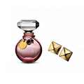 Waterford Blush Perfume Bottle & Ella B Gold Single Stud Earring Set